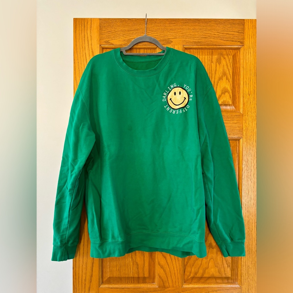 Skullhouse Smiley Face Crewneck Sweatshirt